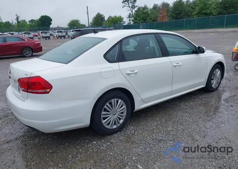 2015 Volkswagen Passat 1.8T S from USA, damaged, VIN 1VWAS7A36FC022590